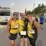 Francesca, Migue y Nani en el Santiscal 2025