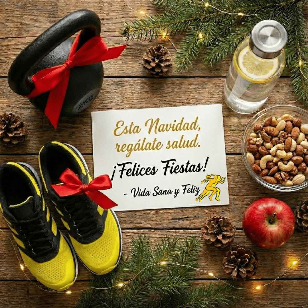 FELICITACIÓN NAVIDEÑA VIDA SANA Y FELIZ